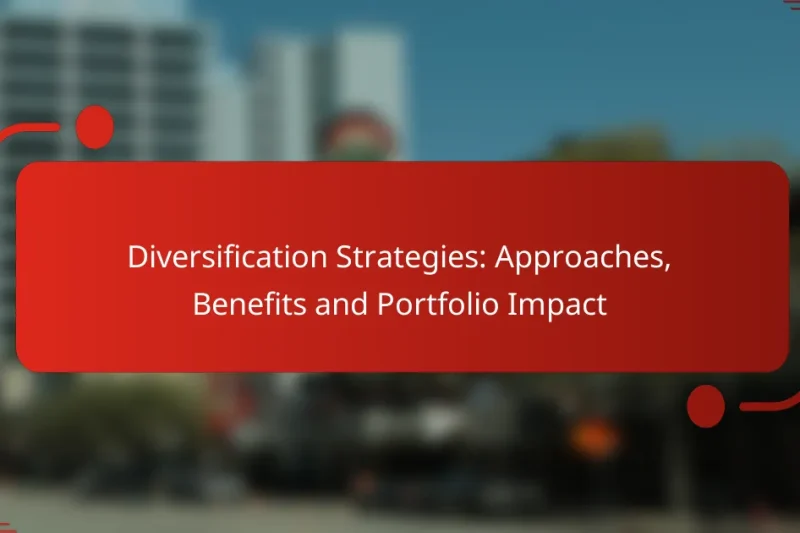 Diversification Strategies: Approaches, Benefits and Portfolio Impact