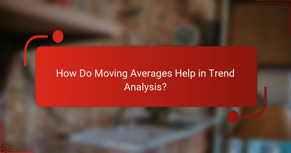 How Do Moving Averages Help in Trend Analysis?