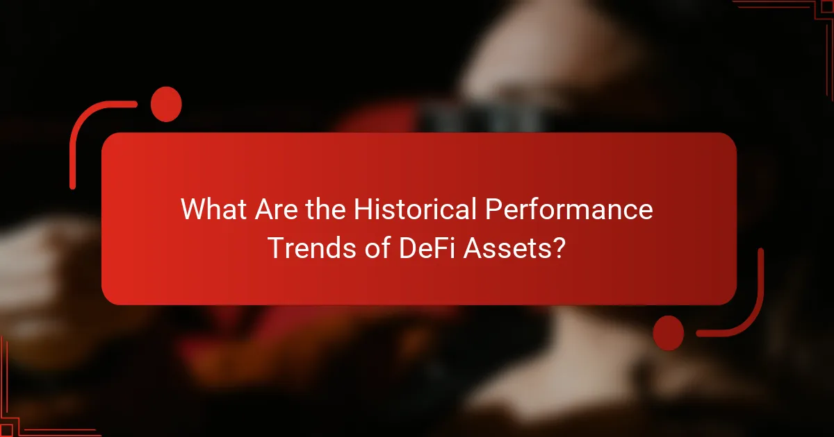 What Are the Historical Performance Trends of DeFi Assets?